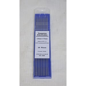 Wolfram elektrode 2,0mmx175mm 10 stk blå