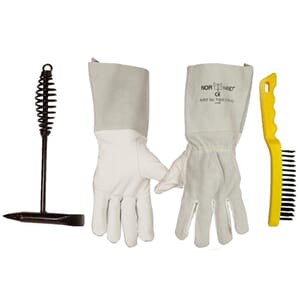 Hansker Slagghakke Stålbørste