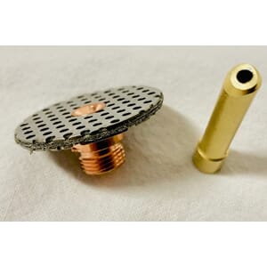 Gasslinse Jumbo m/spennhylse 1,6mm