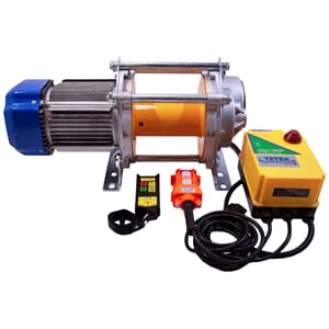 Vinsj Tetra 12 KCD-W 1 fase med radiostyring