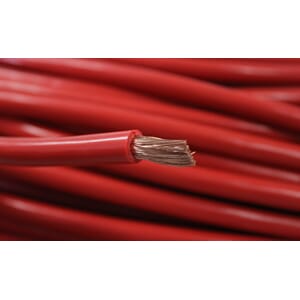 Batteri/vinsj kabel 25mm2 rød