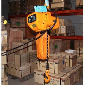 Elektrisk kjettingalje 1 tonn 230v