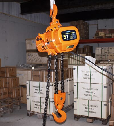 1979 Elektrisk kjettingtalje 5 tonn bilde nummer 1.jpg